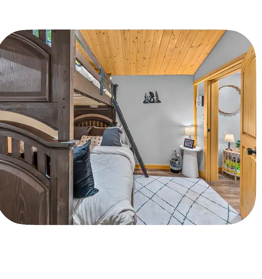 Bunks,and out this door are the stairs to go down