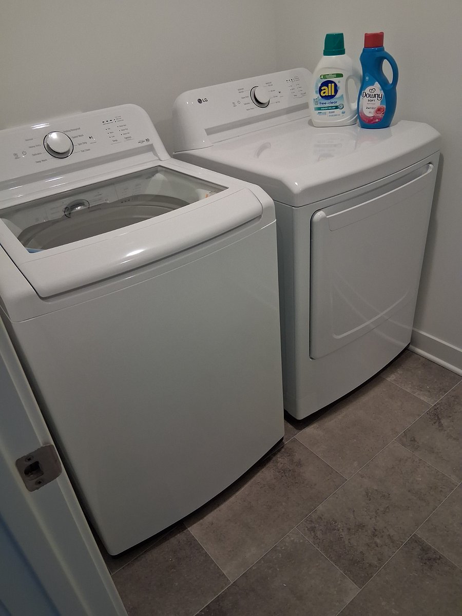 Washer and Dryer included for your use (upstairs)