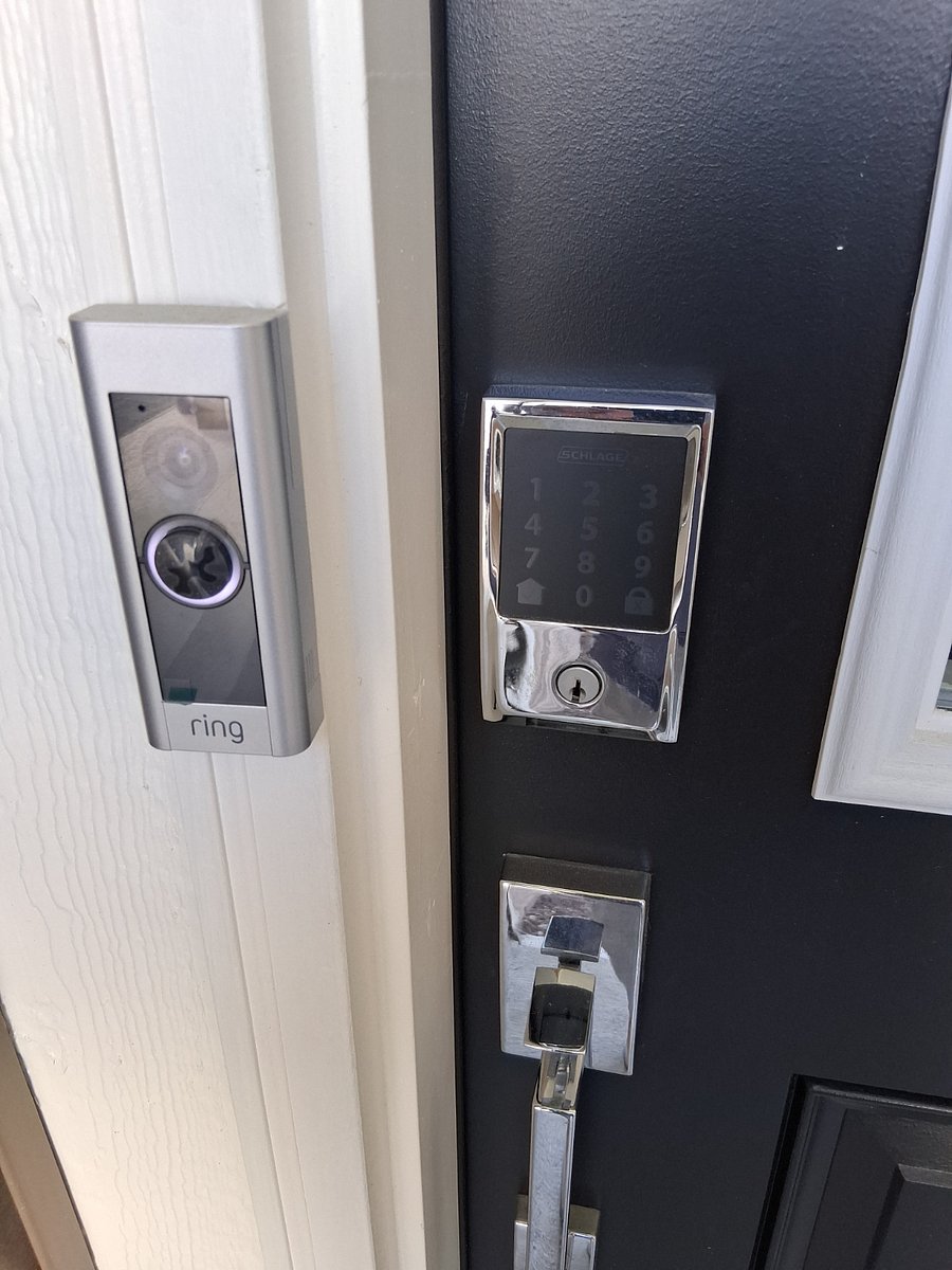 Easy entry with private keypad