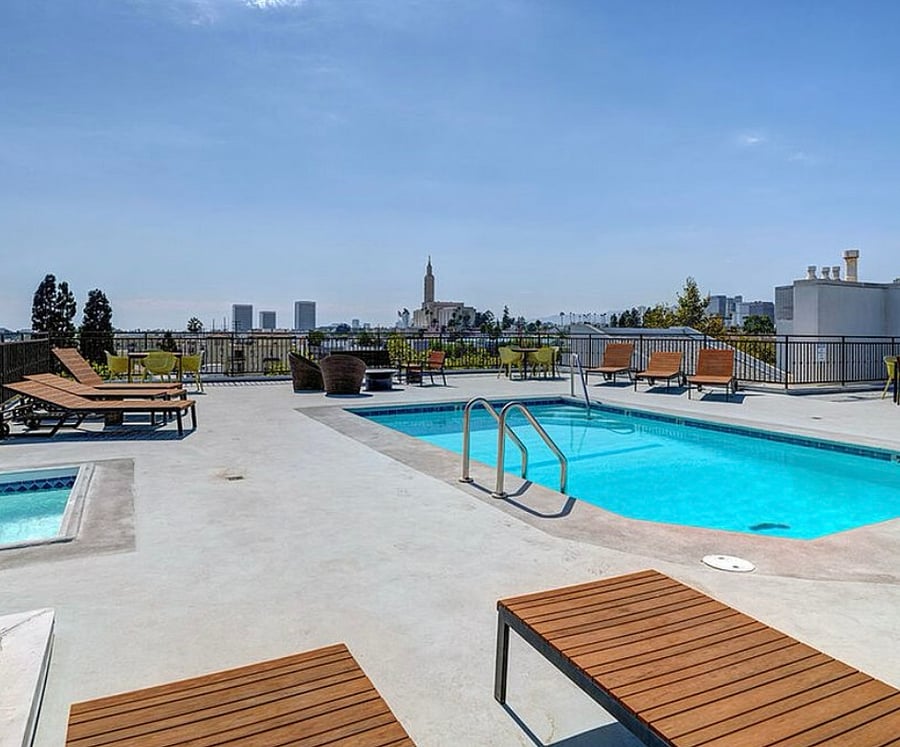 Rooftop Pool Deck 360 views