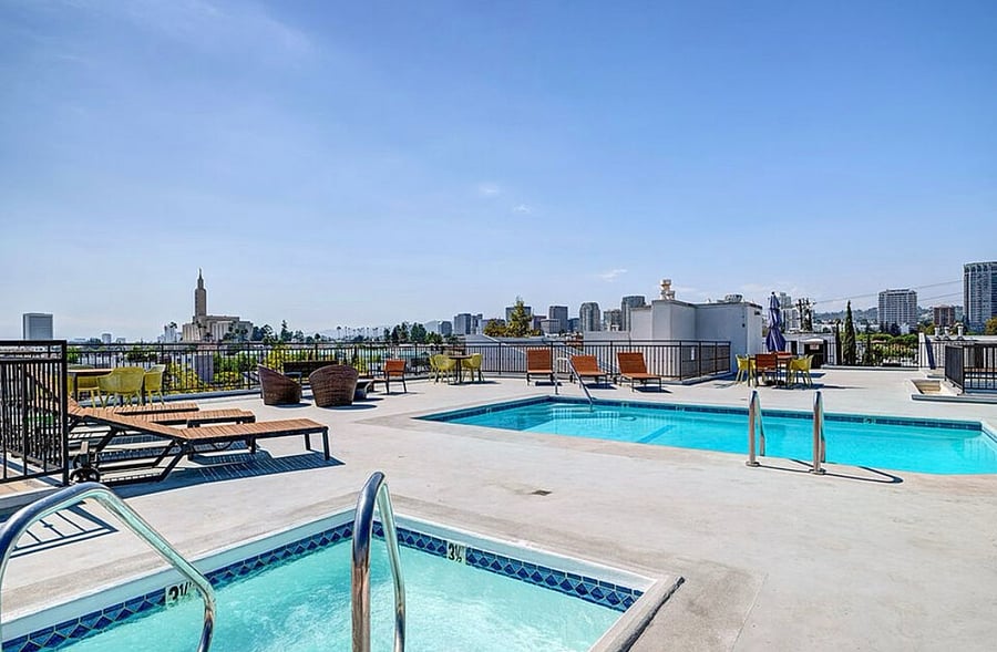 Rooftop Pool Deck 360 views