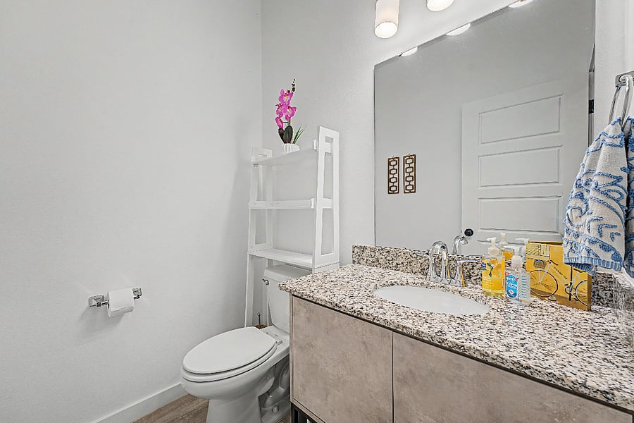 Half bath downstairs
