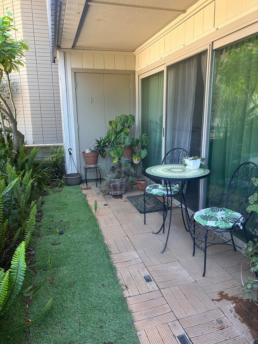 Outdoor bistro set
