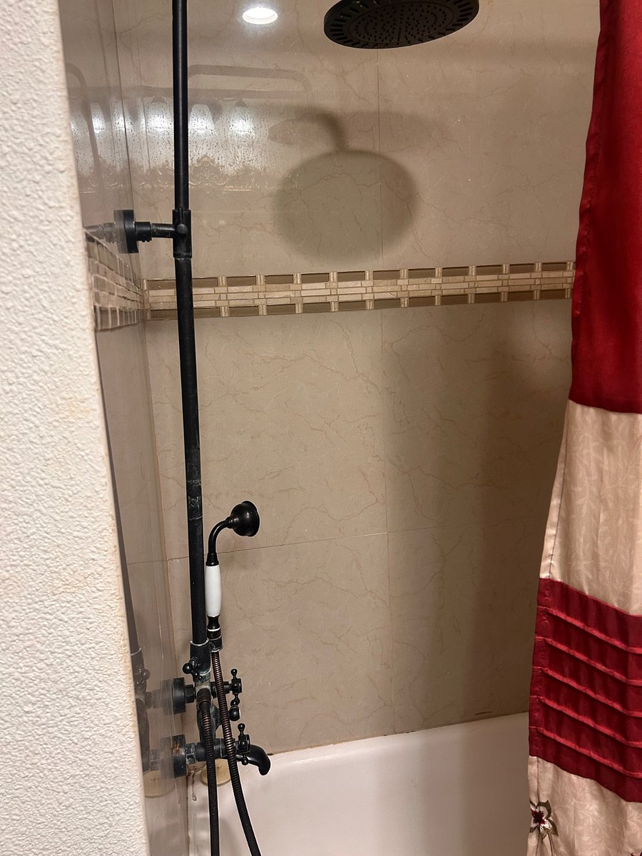 Hallway bathroom