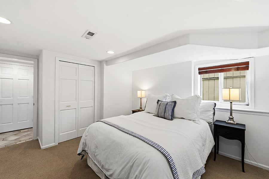 Bedroom #4 with 3/4 bath adjacent