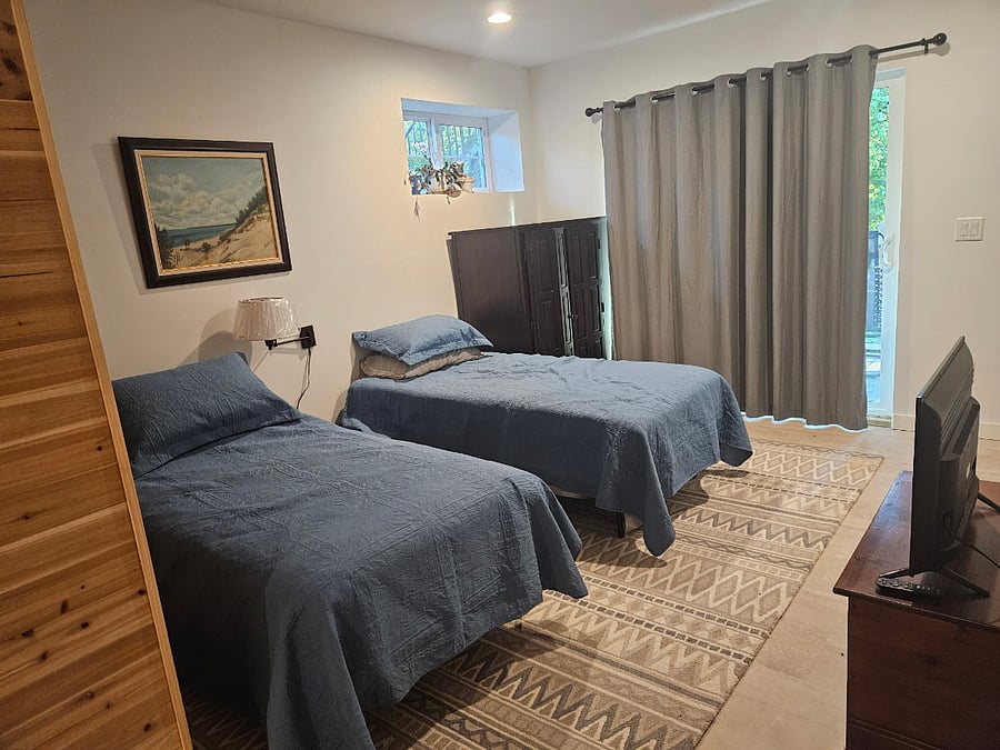 Lower level bedroom