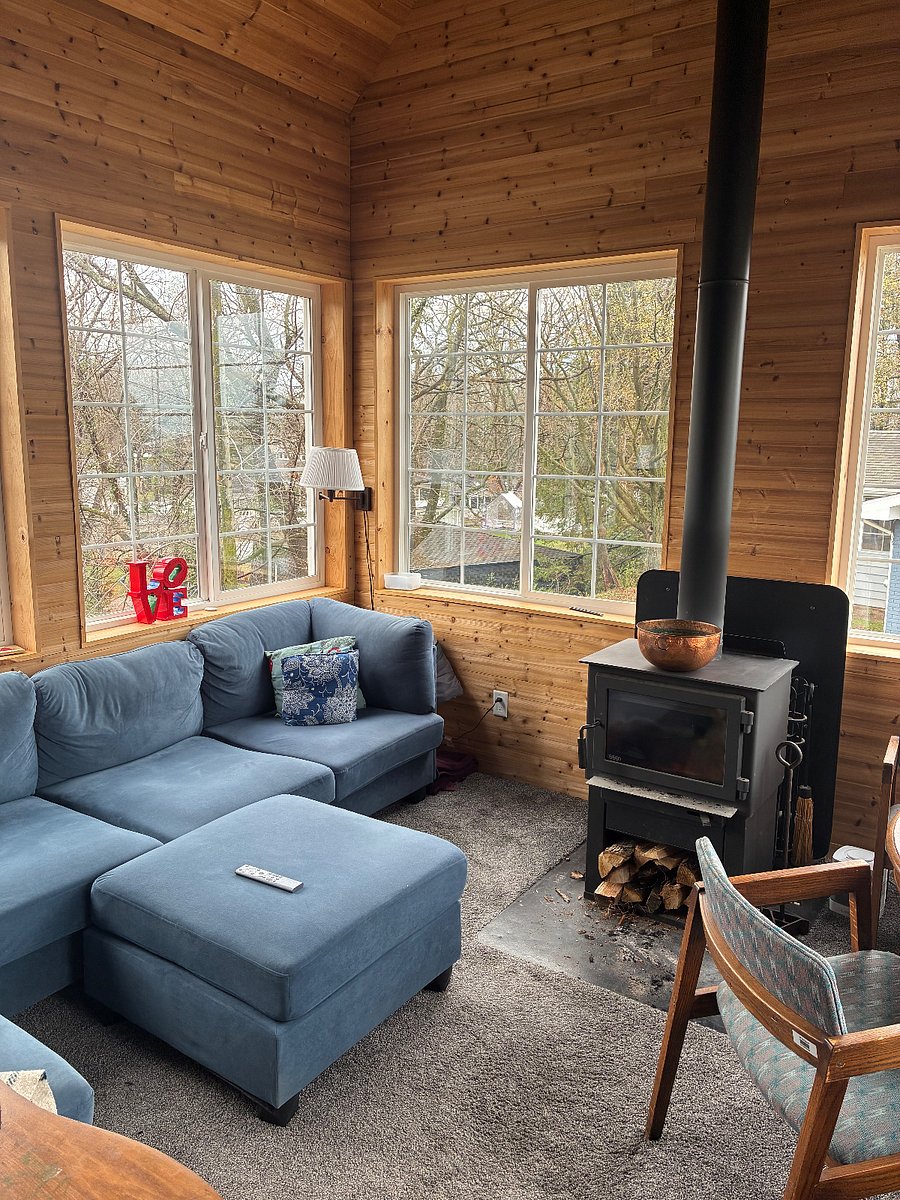 Cedar porch