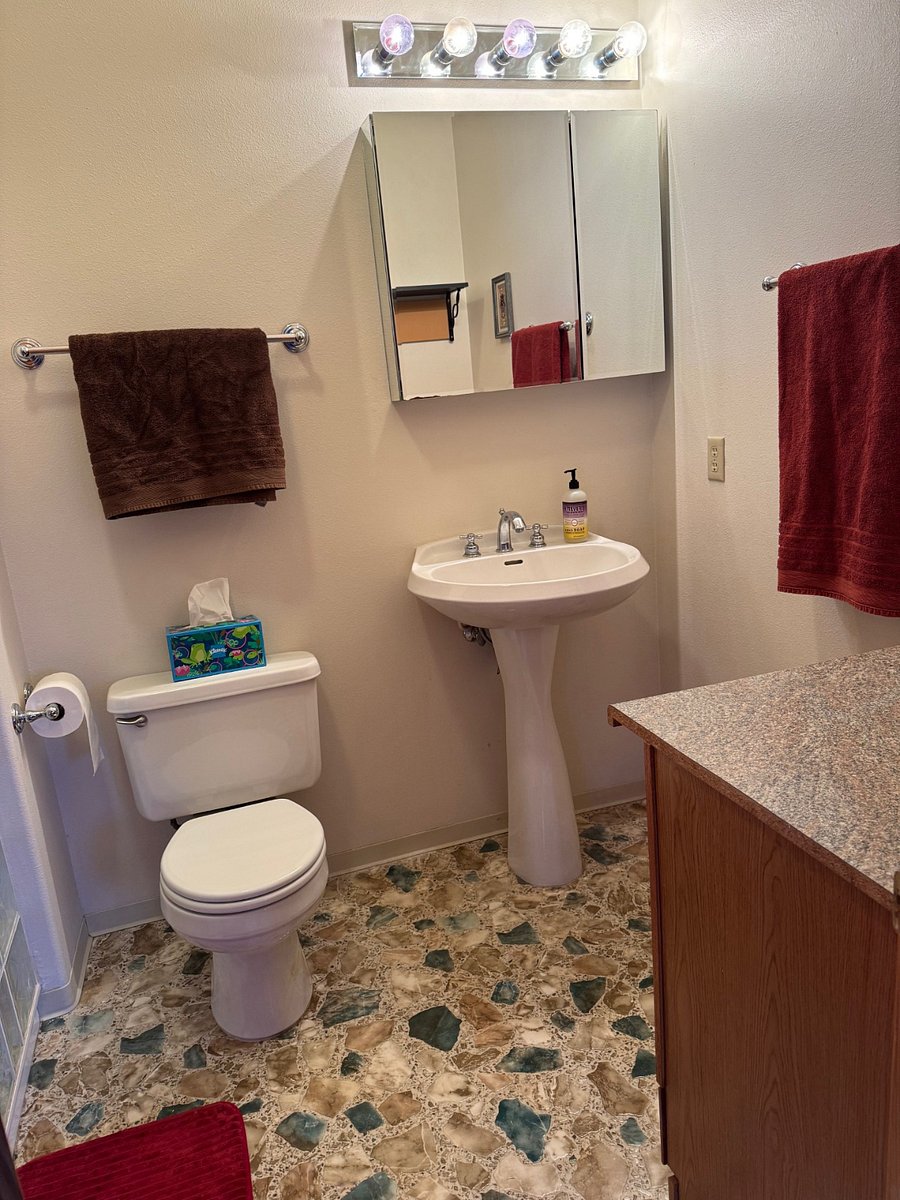 Bathroom in master bedroom