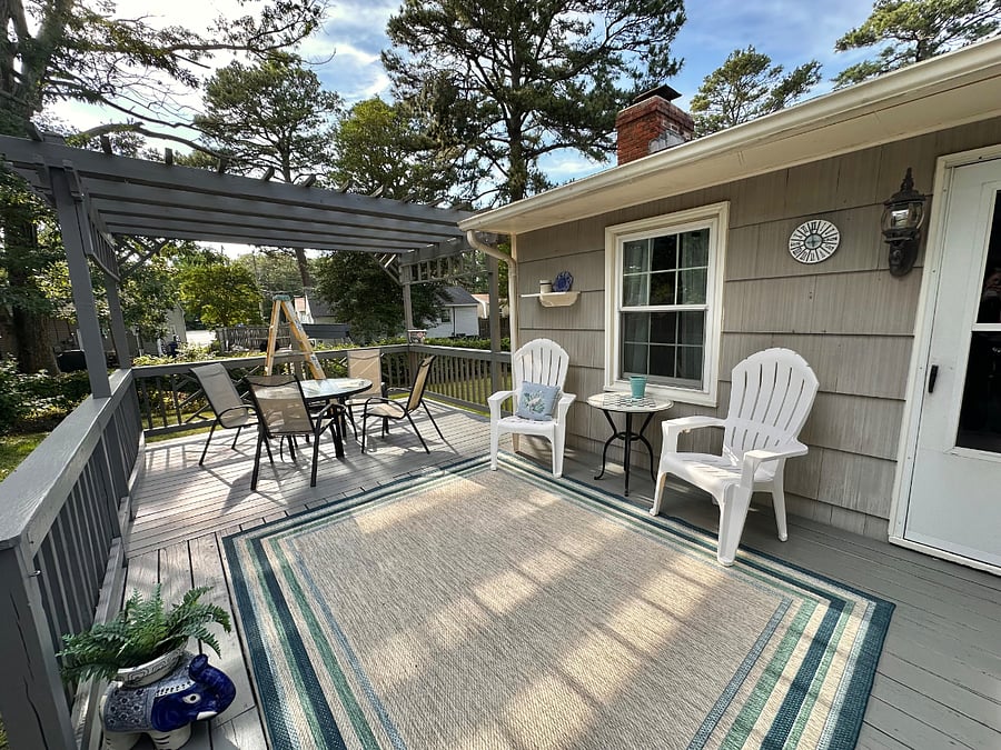 Back deck