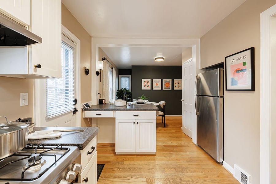 Kitchen towards Dinette