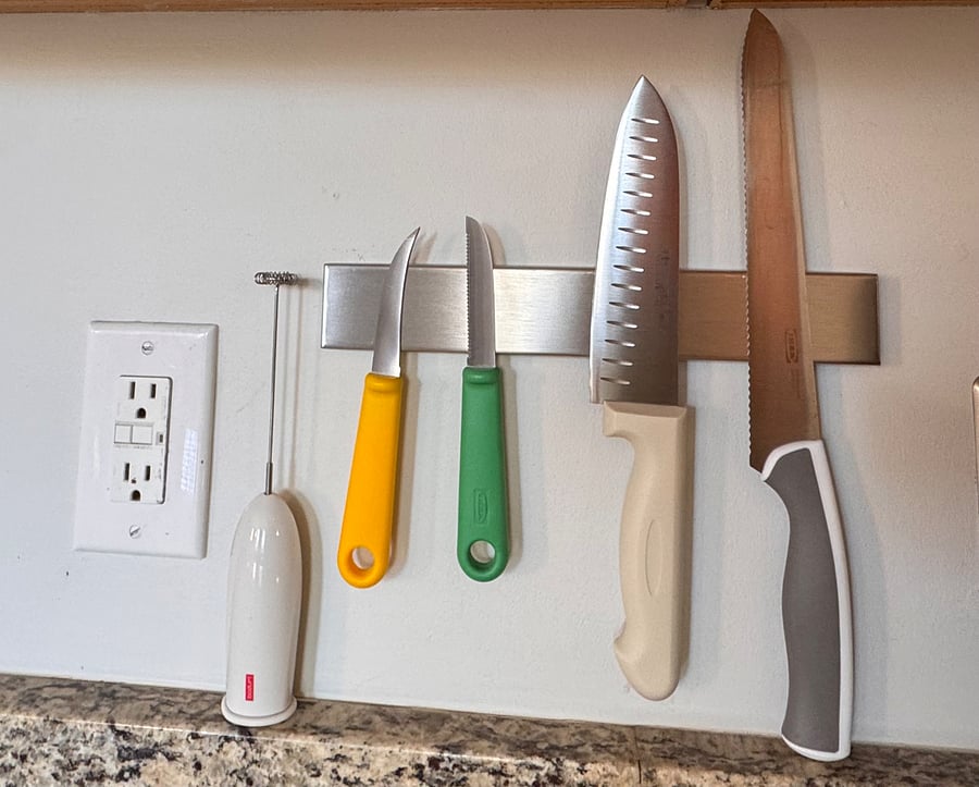 knives, frother