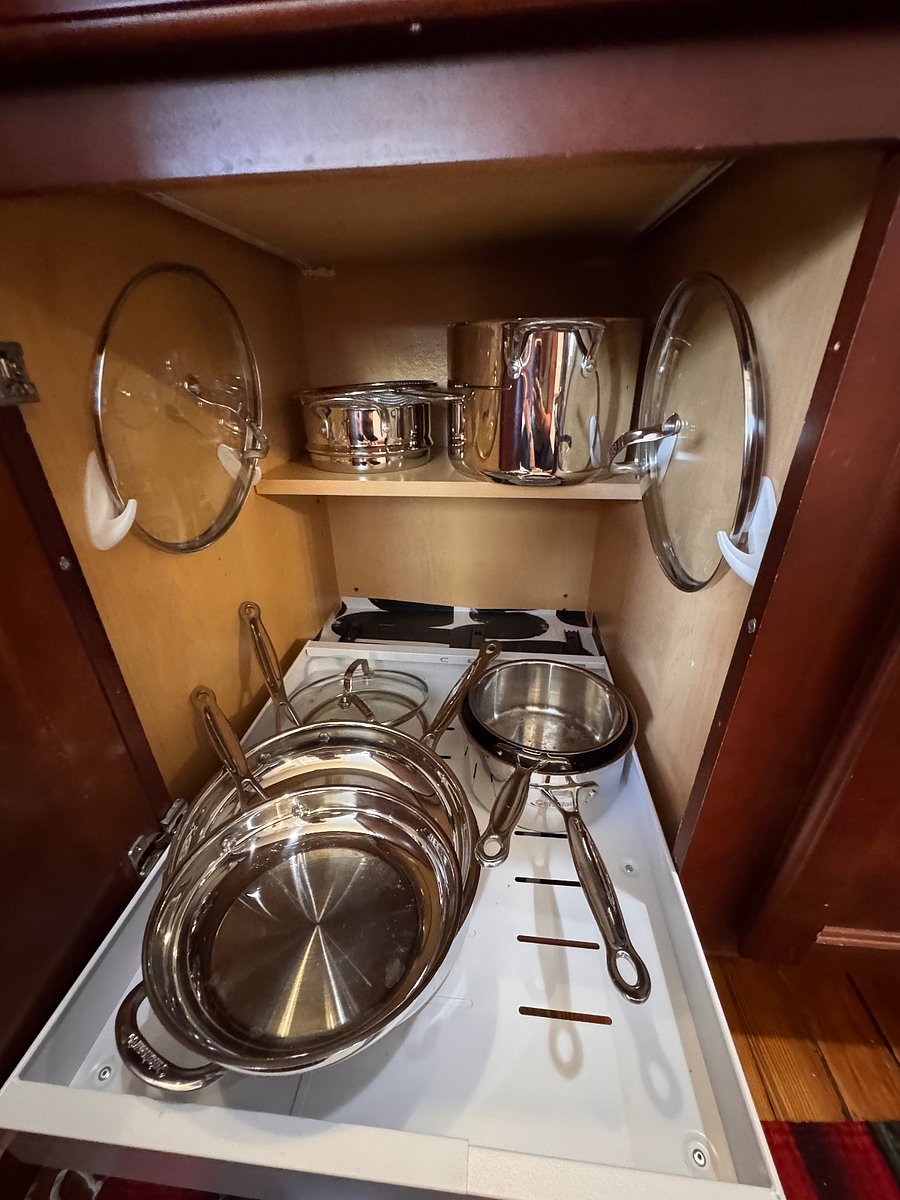 stainless steel pots and pans