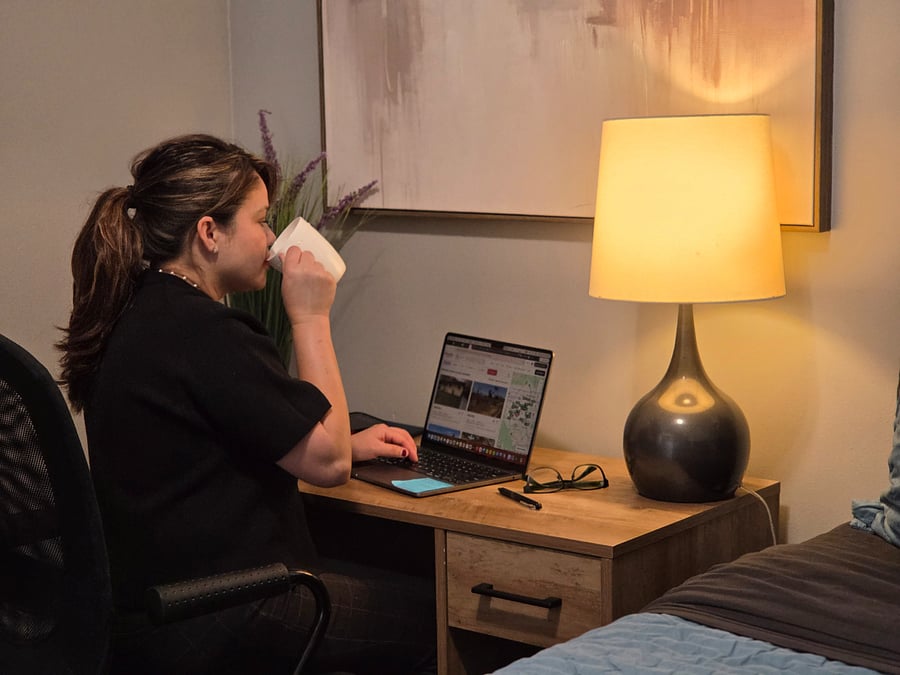 A real workspace, not an afterthought.