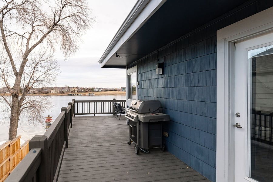 Shared Patio with Natural Gas BBQ