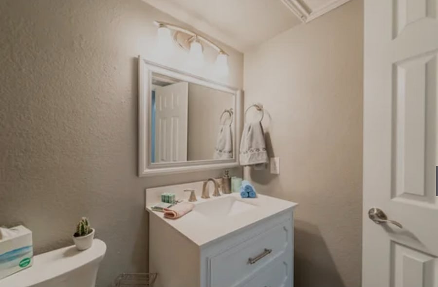 Hall bathroom