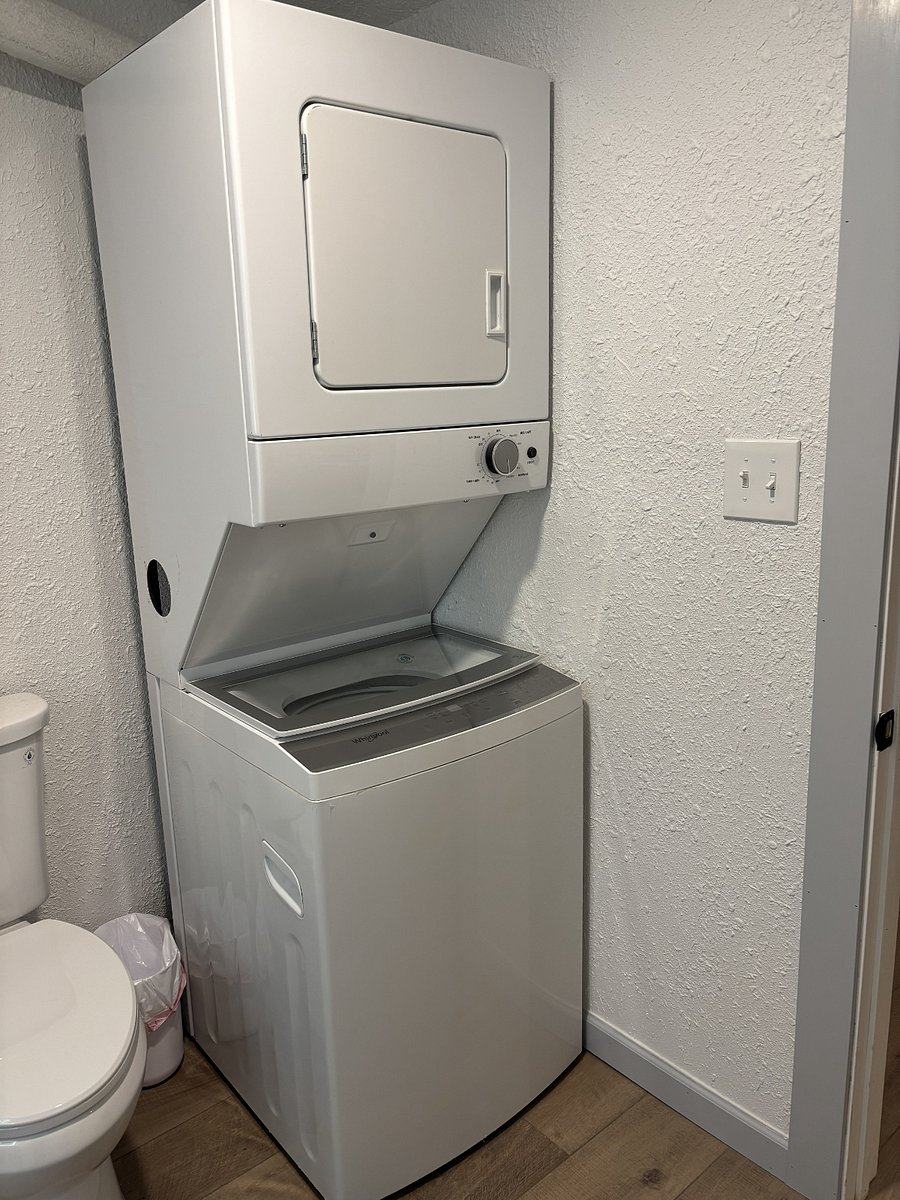 In-unit washer and dryer