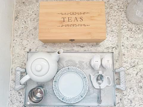 Tea/Coffee Table in Kitchen