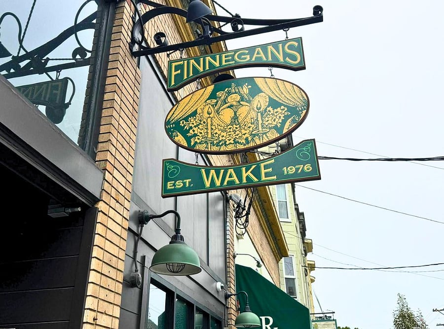 One of many fun pubs & cocktail bars in the area (this is on Cole Street) - on our list of favorites
