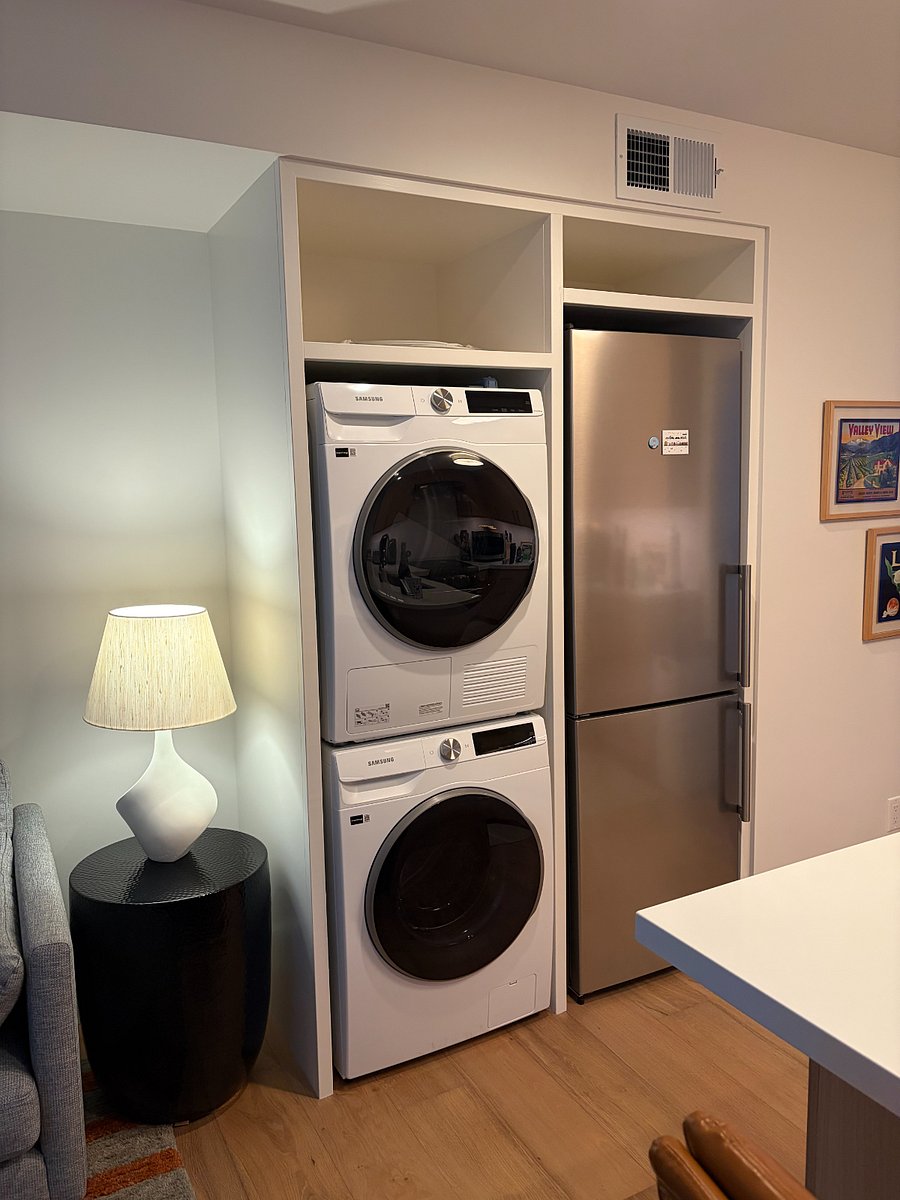Refrigerator / Laundry Cabinet (added after other images) - all new