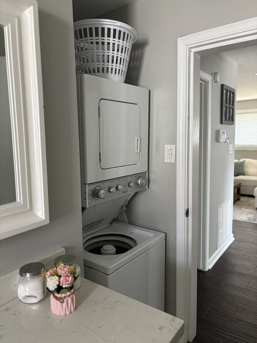 In-unit laundry - washer and dryer