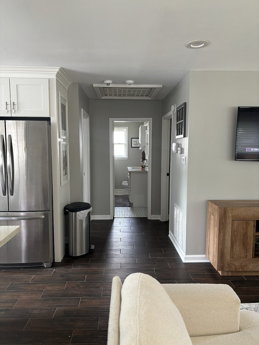 Hall to bath and beds
