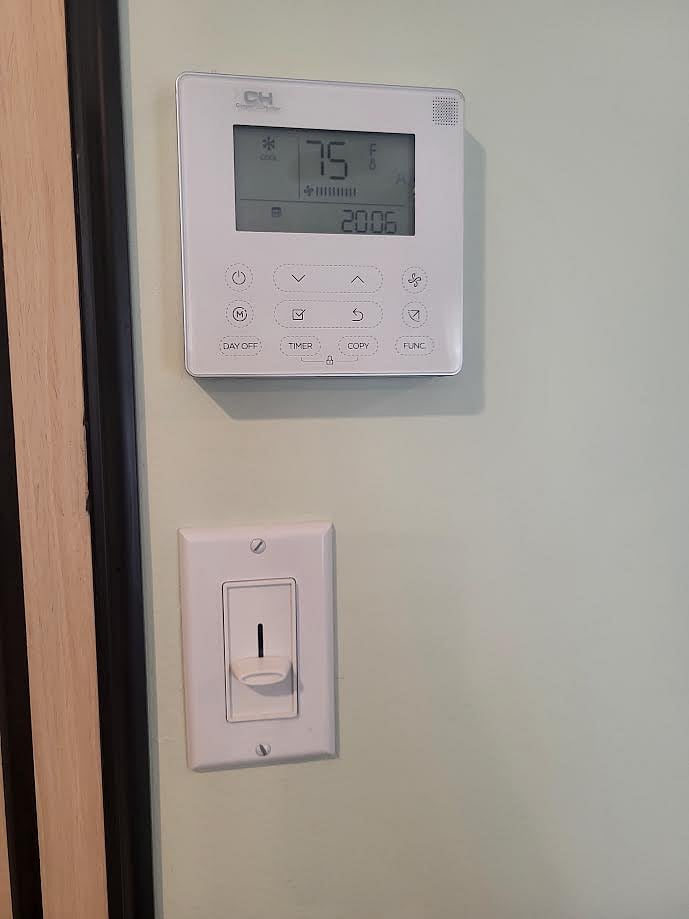 Take control of your AC/Heat and ceiling fanQ
