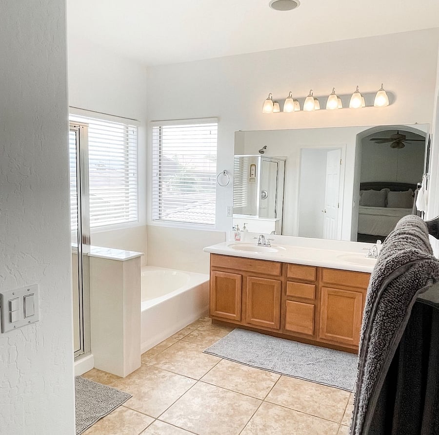 Primary bathroom 