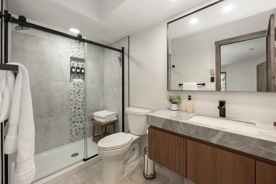 Primary Bathroom with Walk-Shower