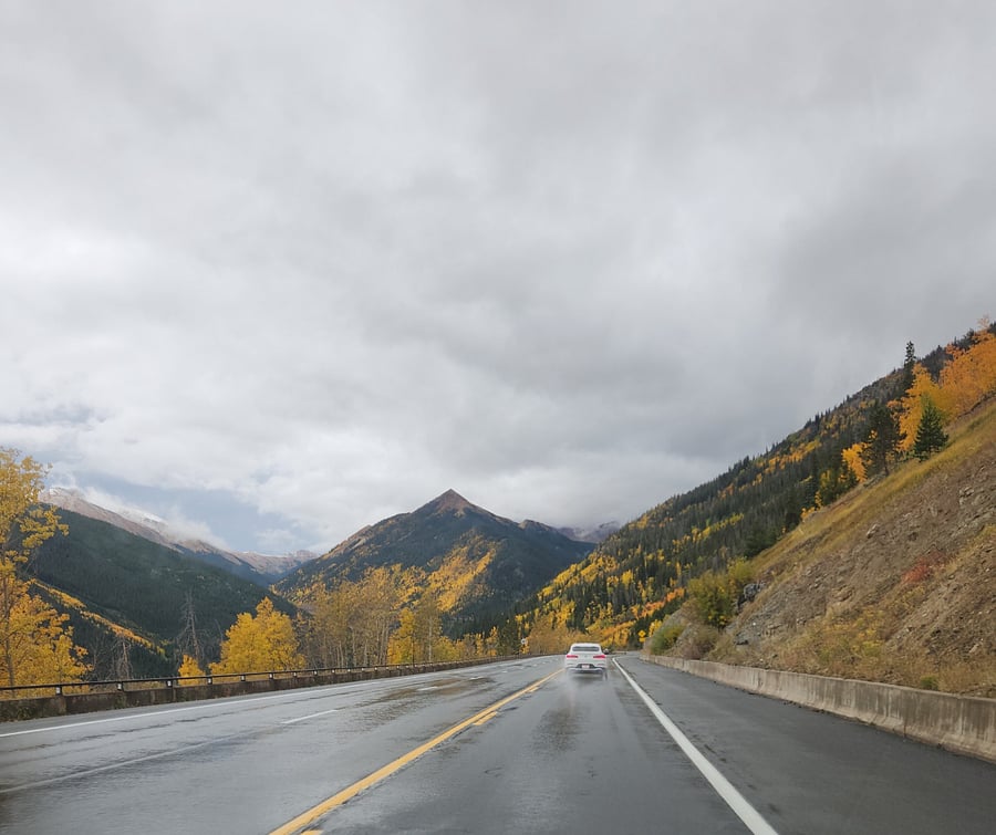Berthous Pass in the Fall