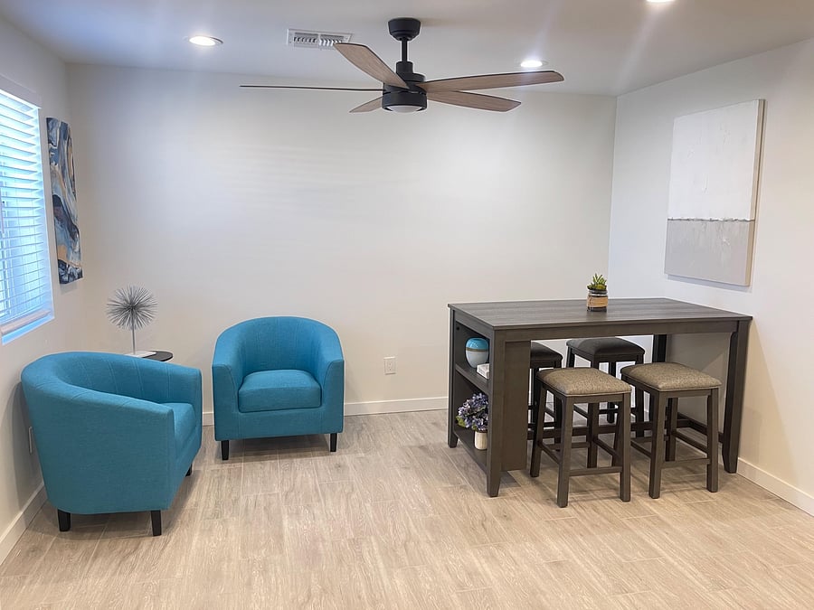 Back house common area.