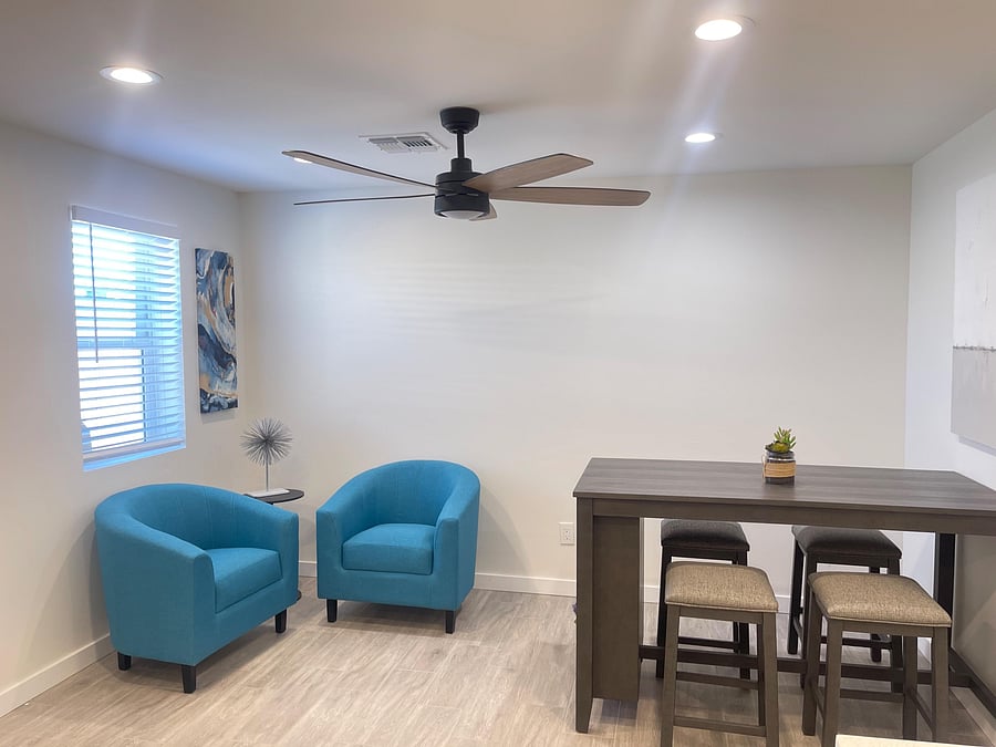 Back house common area.