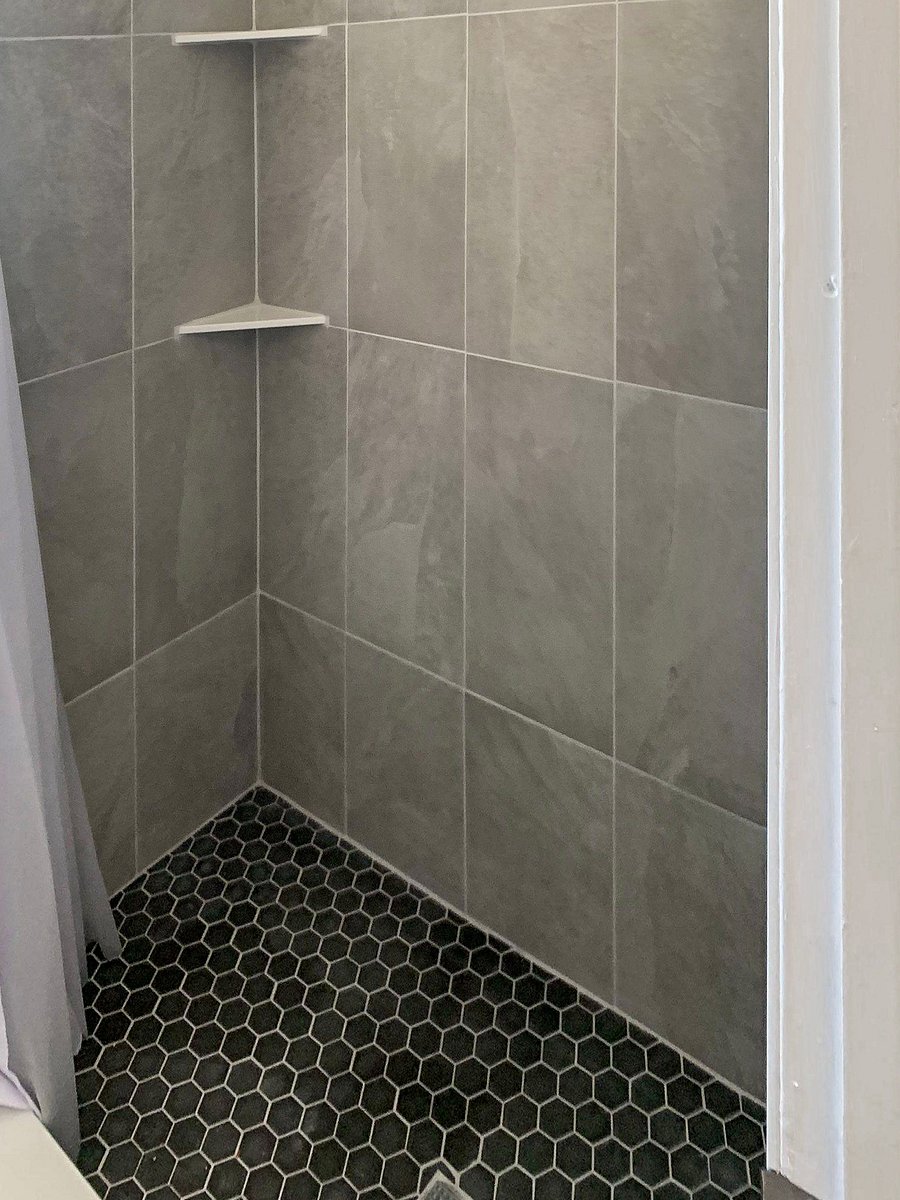 Updated second shower that is shared