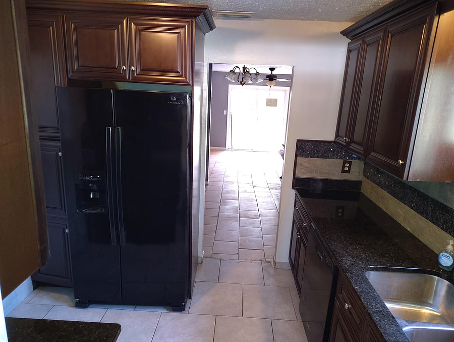 Kitchen - from left