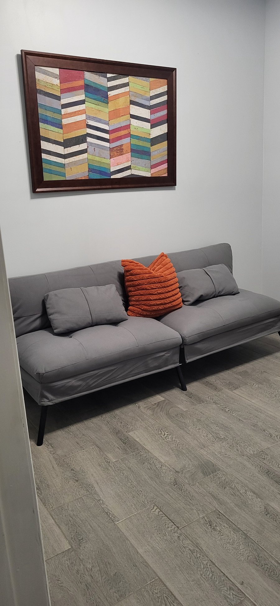 Bedroom 3 with Desk and Futon