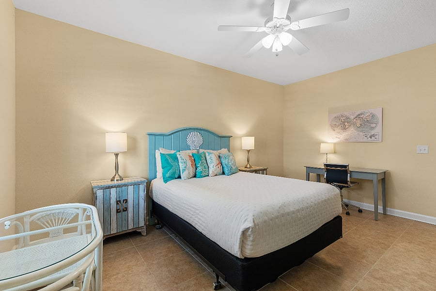 Queen Bedroom + Desk