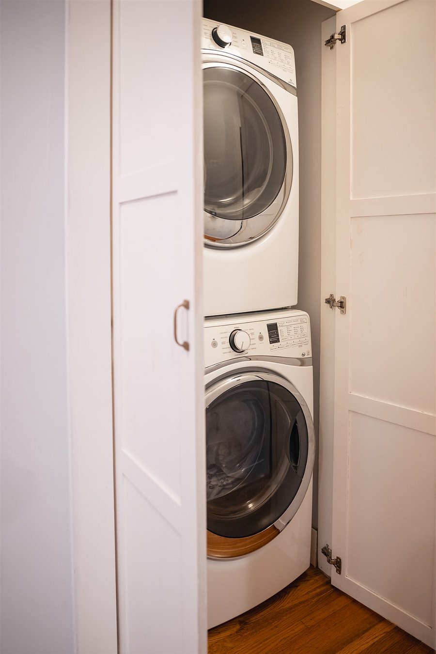 Washer and dryer in unit