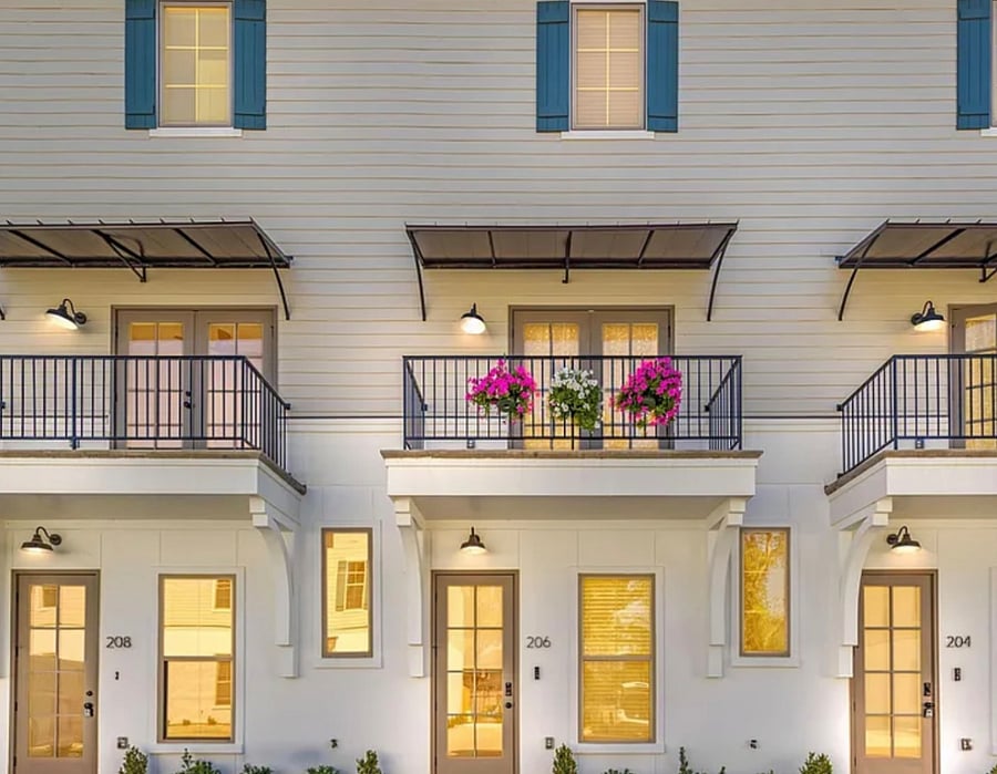 Working professionals are main tenants in this beautiful brand new development.