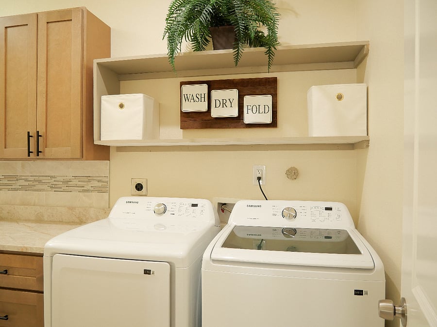 Complete Laundry Room