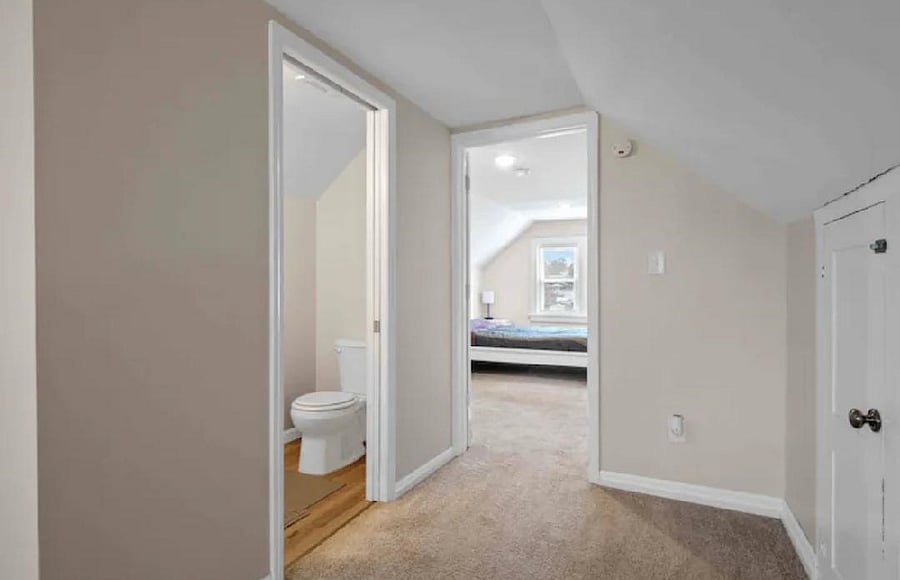 UPSTAIRS HALF BATH #2 TO BEDROOM #3