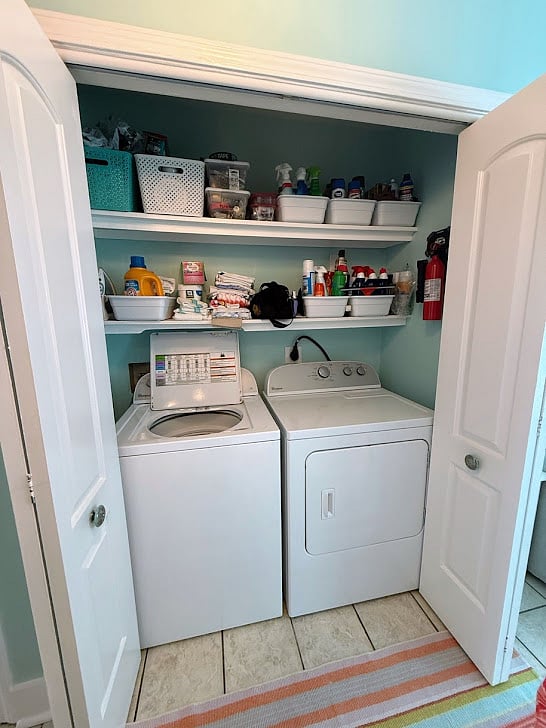 Washer and dryer