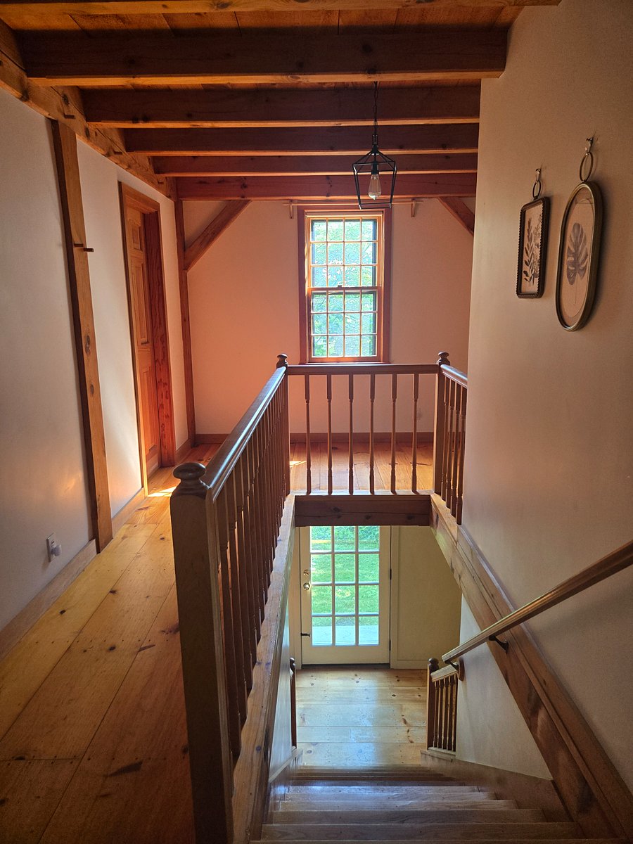 Open hallway and stairs