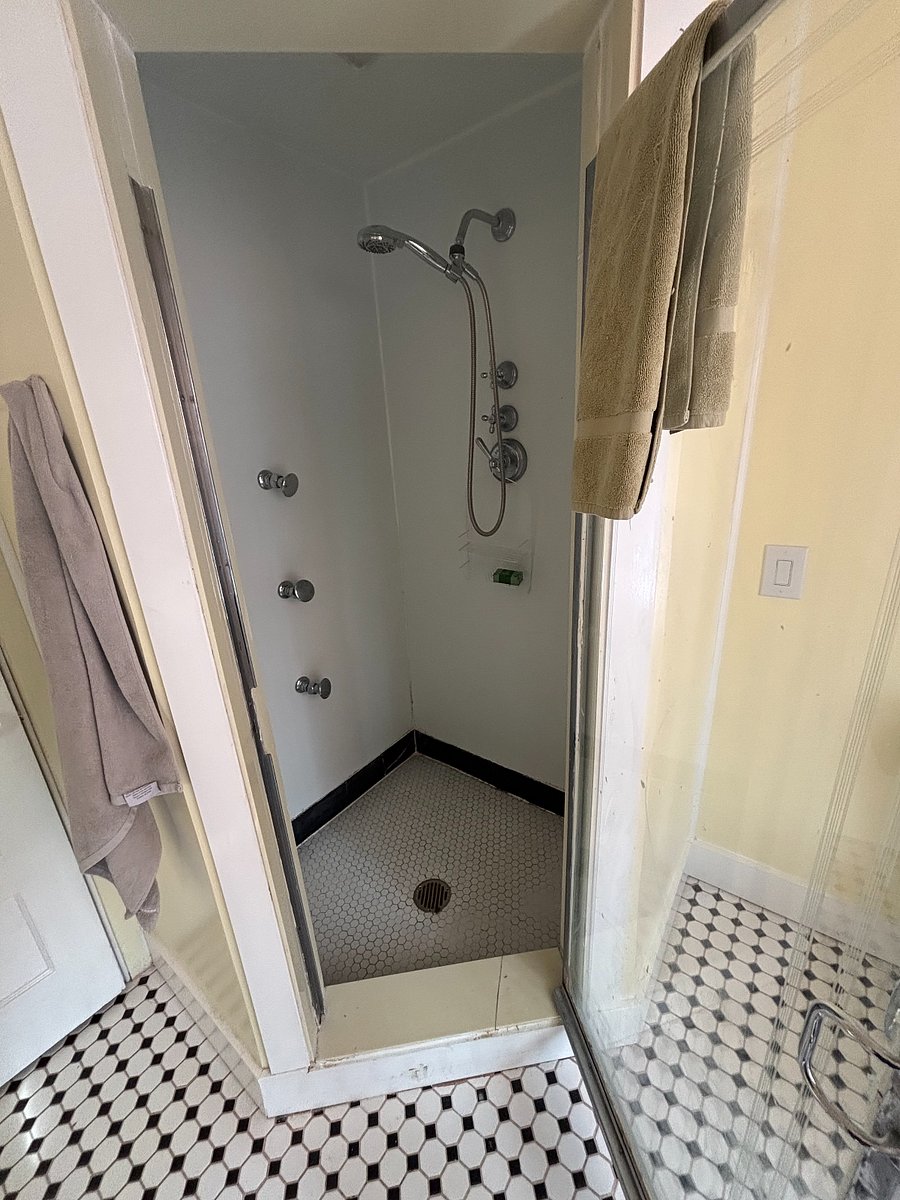 walk in shower