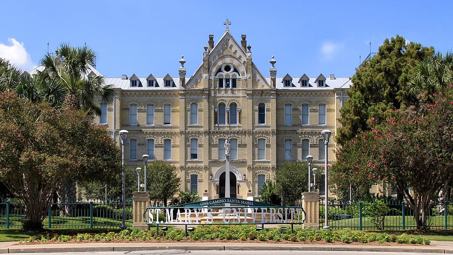 Prime location just 10 minutes from St. Mary's University! (St. Mary's Image credit: Larry D. Moore)