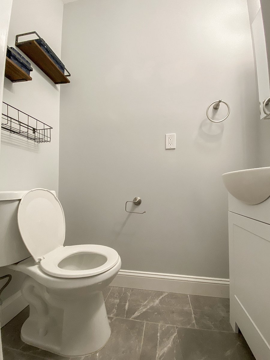 Half Bathroom on First Floor