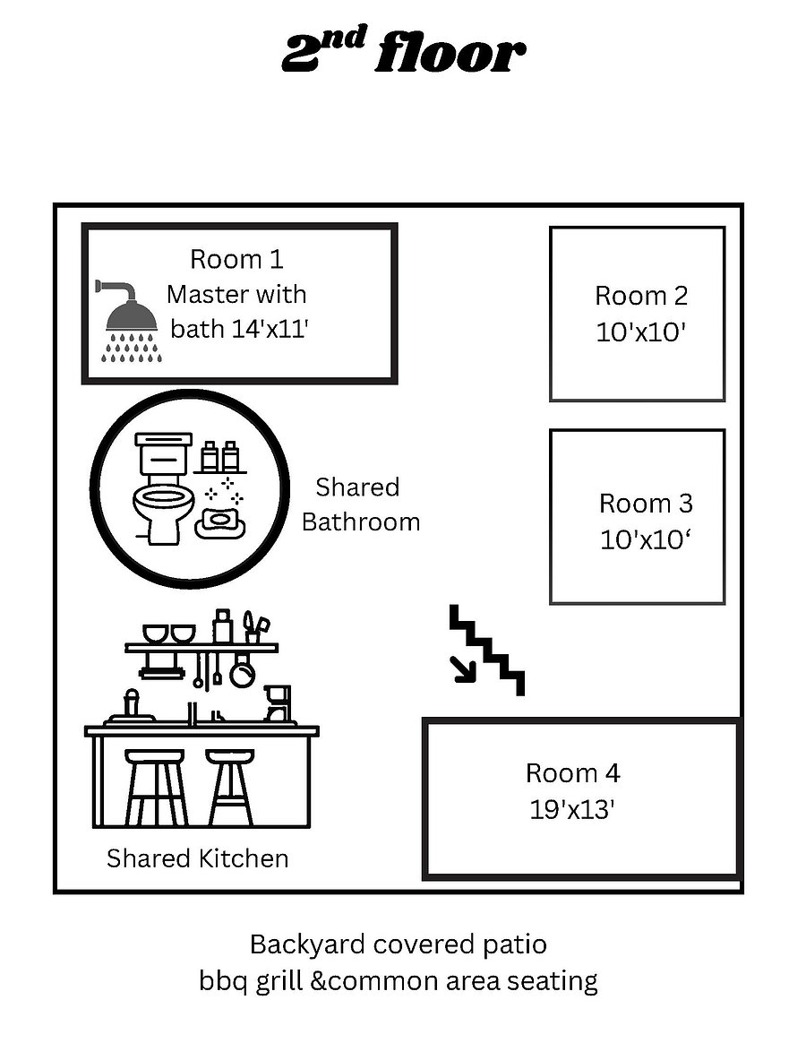 Floor plan level 2