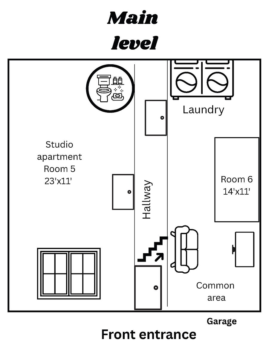 Floor plan level 2