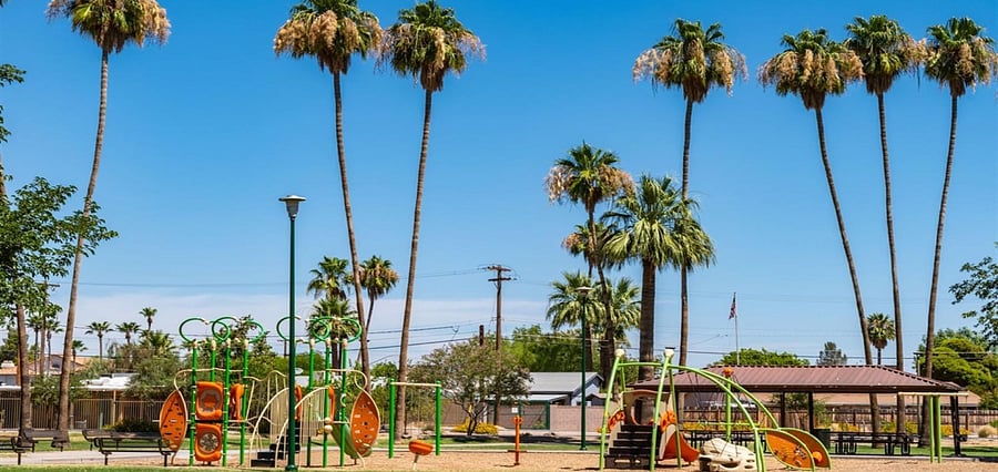 Porter Park just a few blocks away - playground, lighted basketball, shade & picnic areas
