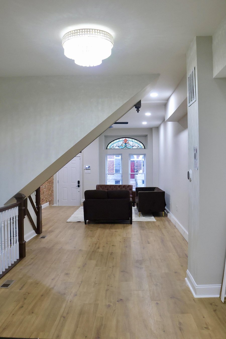 Open floor concept; can be used as dining room