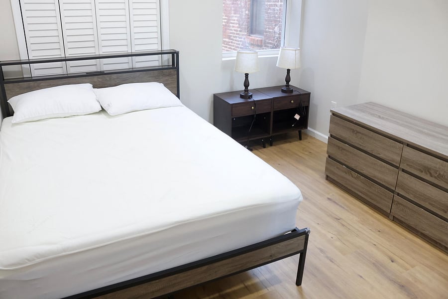 Bedroom 2;
11ft x 12ft
large dresser and nightstands included