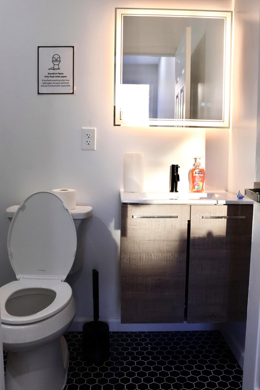 private bathroom